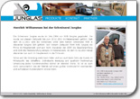 Screenshot von der Website der Schreinerei Junglas aus Gamlen